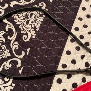 Beautiful cream mini dress with a black belt